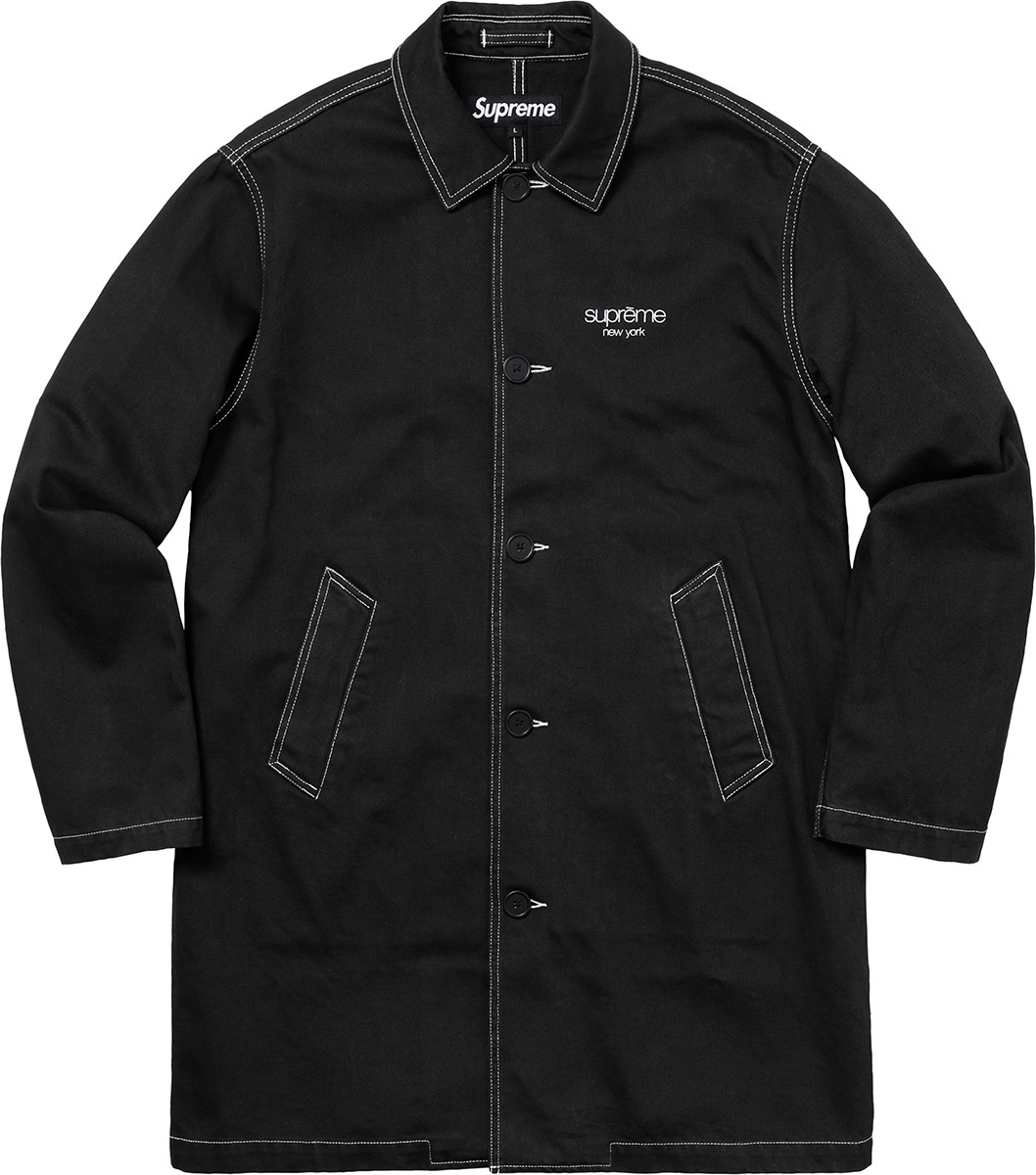 Washed Work Trench Coat view 9